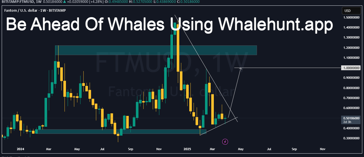 Fantom/US dollar -1W- Chart | Source: Bitstamp